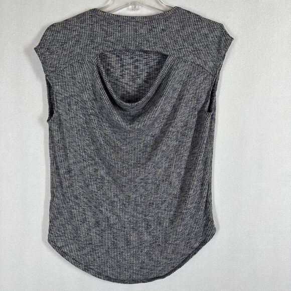 Rag And Bone Knit Top Muscle Tee S Cut Out Drape Back Detail Pullover Casual - Picture 8 of 8